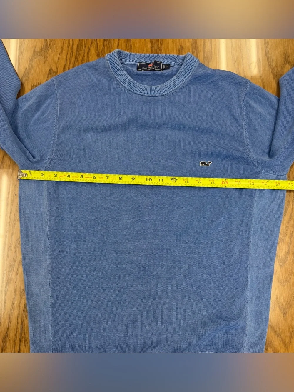Lot Of 2 Vineyard Vines Lightweight Cotton Sweater Preppy Blue UNC S - 20 x 25